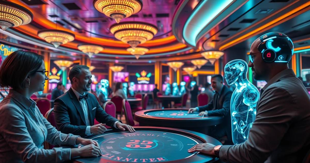 Intelligence Artificielle au Casino : Les Nouveaux Croupiers Holographiques Révolutionnent les Tables de Poker et de Blackjack en 2025